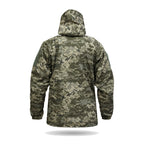 Куртка Windproof Softshell вітрозахисна (піксель), водостійка, фліс 320 г/м²