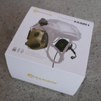 Тактичні навушники EARMOR M32Н Olive з кріпленням