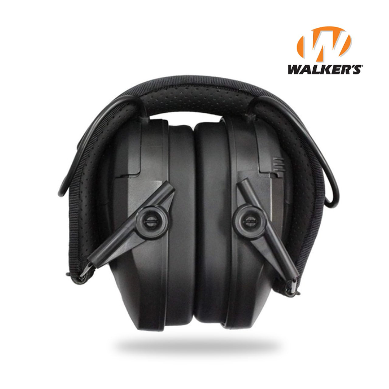 Активні навушники Walker's Razor Slim Patriot Original з патчами (Чорний)