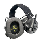 Тактичні навушники EARMOR M31 Black з універсальним кріпленням