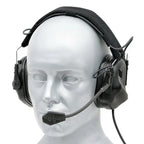 Тактичні навушники EARMOR M32 з універсальним кріпленням Чорні