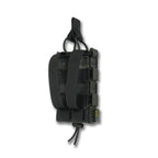 Посилений підсумок Kiborg GU Single Mag Pouch Чорний мультикам