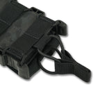 Посилений підсумок Kiborg GU Single Mag Pouch Чорний мультикам