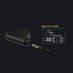 PTT кнопка Opsmen Earmor M52 для радіо станції Kenwood і Baofeng