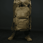 Рюкзак тактичний 30 л з системою MOLLE койот (виробництво Україна)