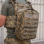 Рюкзак з MOLLE піксель