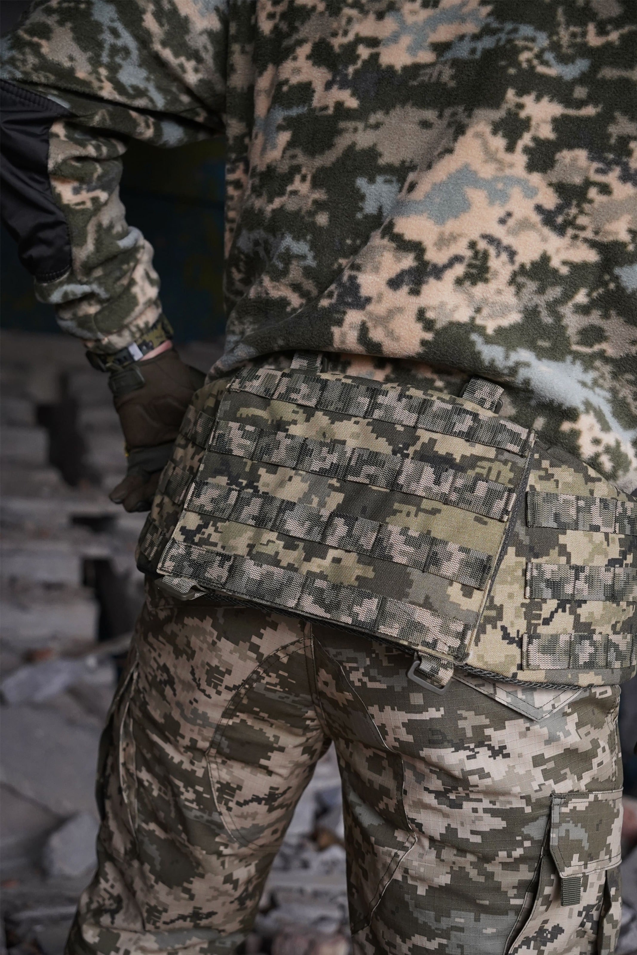 Розвантажувальний пояс РПС Kiborg R-1 GEN.2 (S) Піксель (з захистом 1 клас Militex)