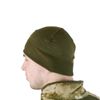 Шапка олива Polartec