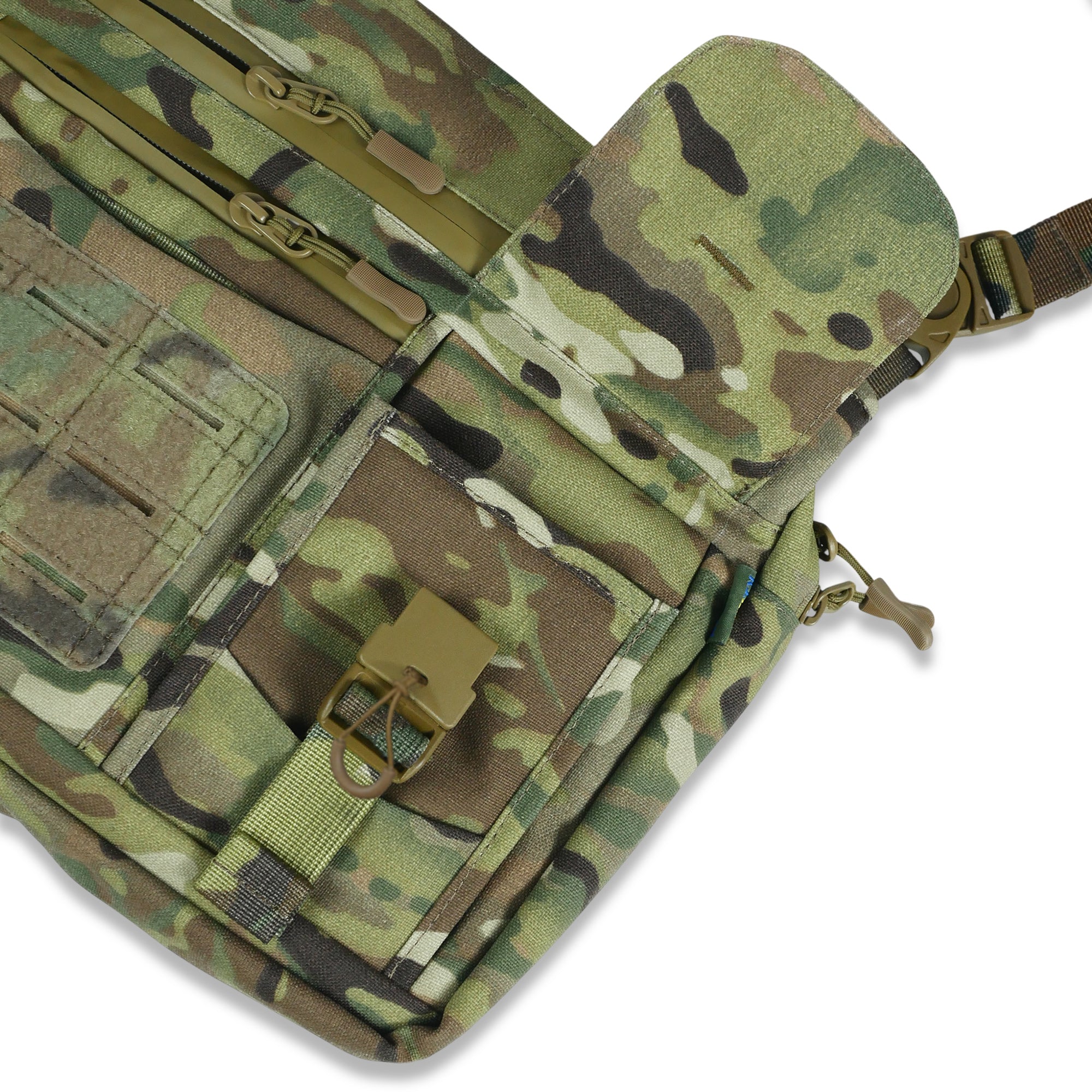 Смарт-сумка через плече Kiborg  Tactic city Assistant bag Kiborg Cordura Multicam XL