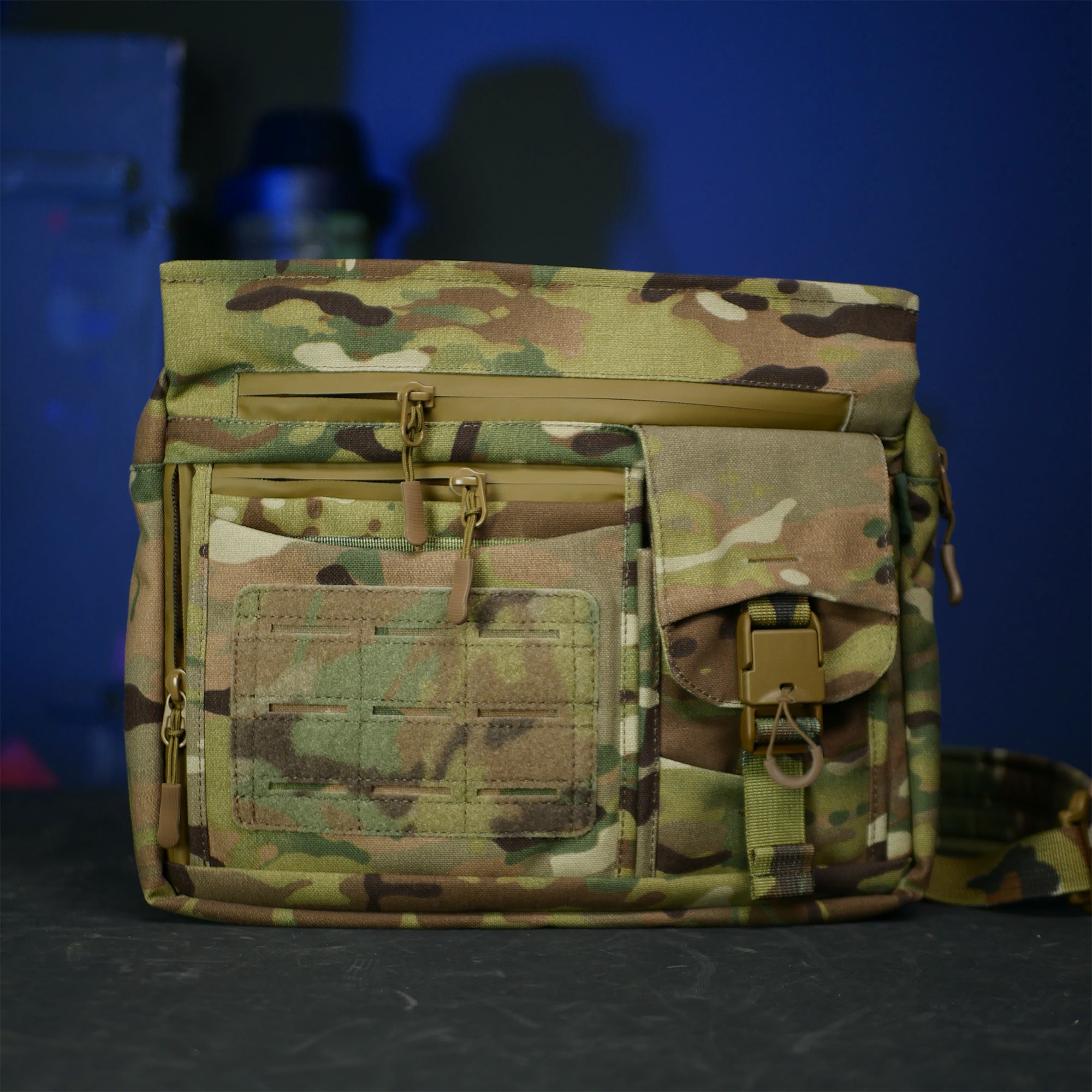 Смарт-сумка через плече Kiborg  Tactic city Assistant bag Kiborg Cordura Multicam XL