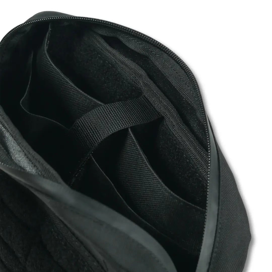 Сумка-напашник XL з балістичним пакетом 1 клас захисту Kiborg GU Сordura Black
