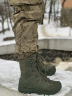Тактичні берці Forester High Olive 6002FO чоловічі