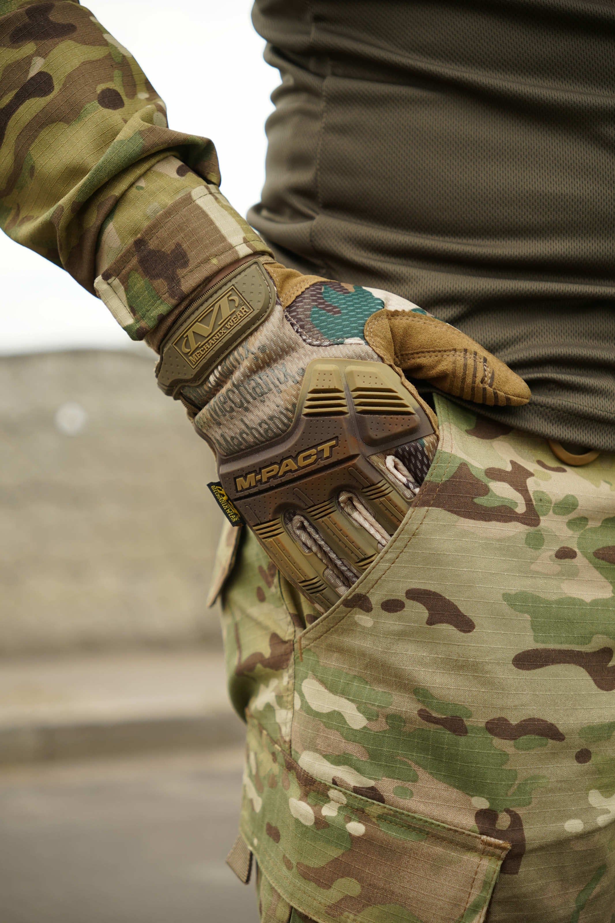 Тактичні рукавиці мультикам Mechanix