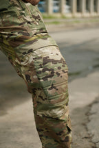 Тактичні штани з наколінниками Kalista Military Full-Pro ріп-стоп мультикам