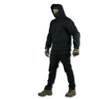 Тактичний демісезонний костюм Softshell Чорний