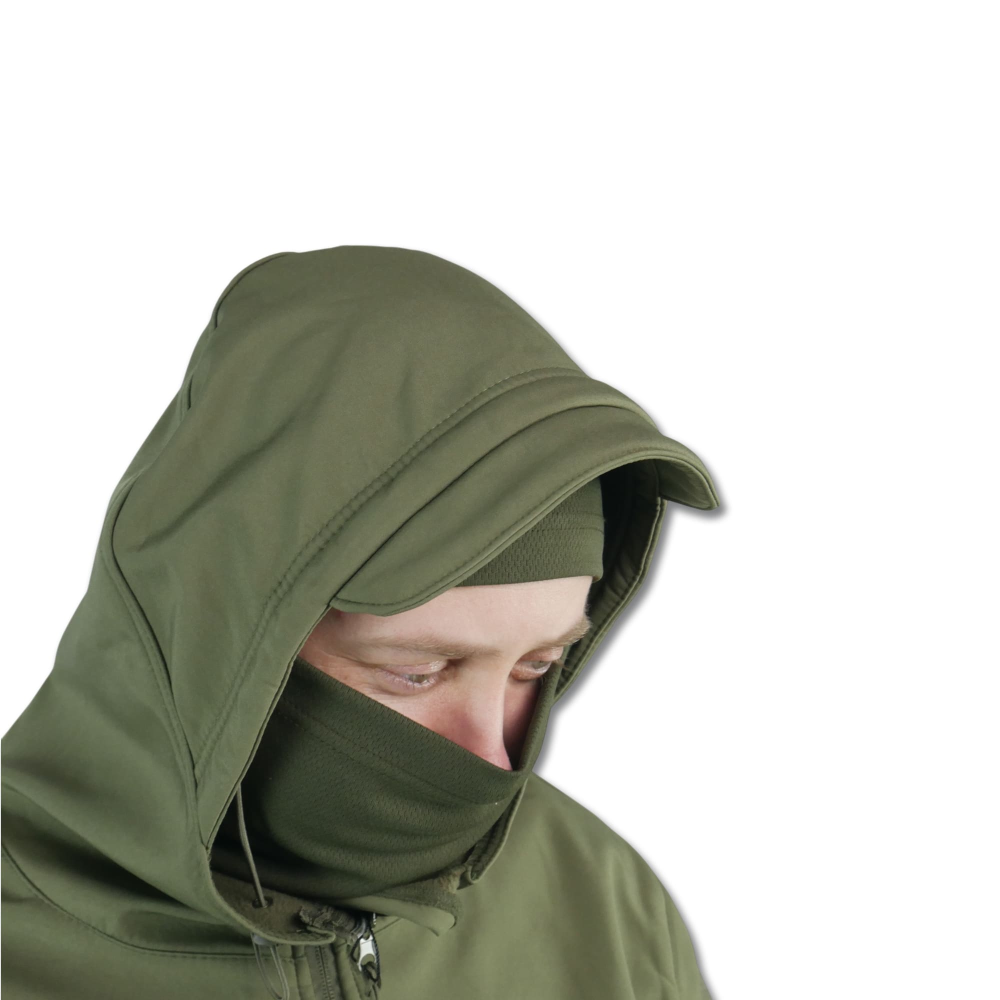 Тактичний демісезонний костюм Softshell Олива