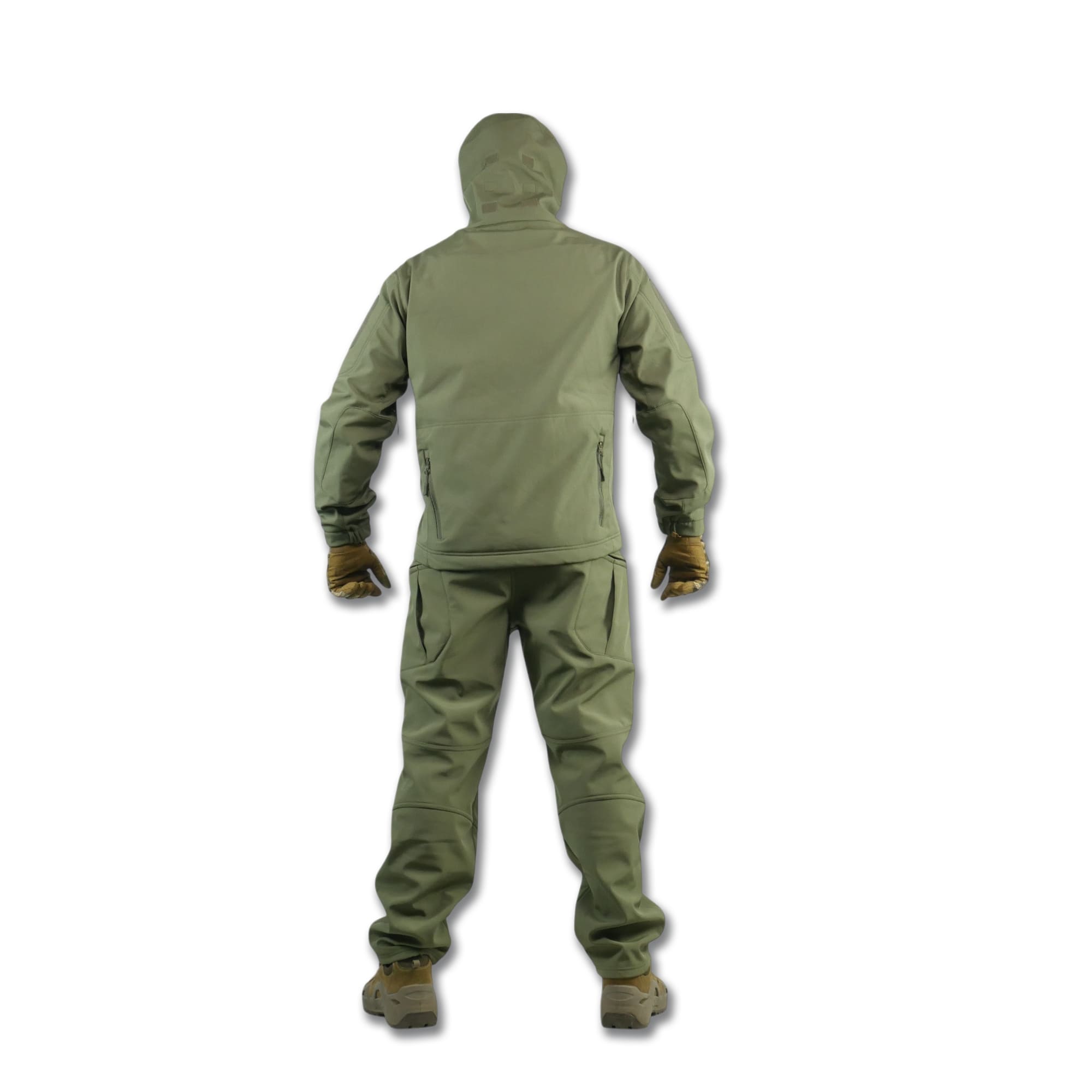 Тактичний демісезонний костюм Softshell Олива