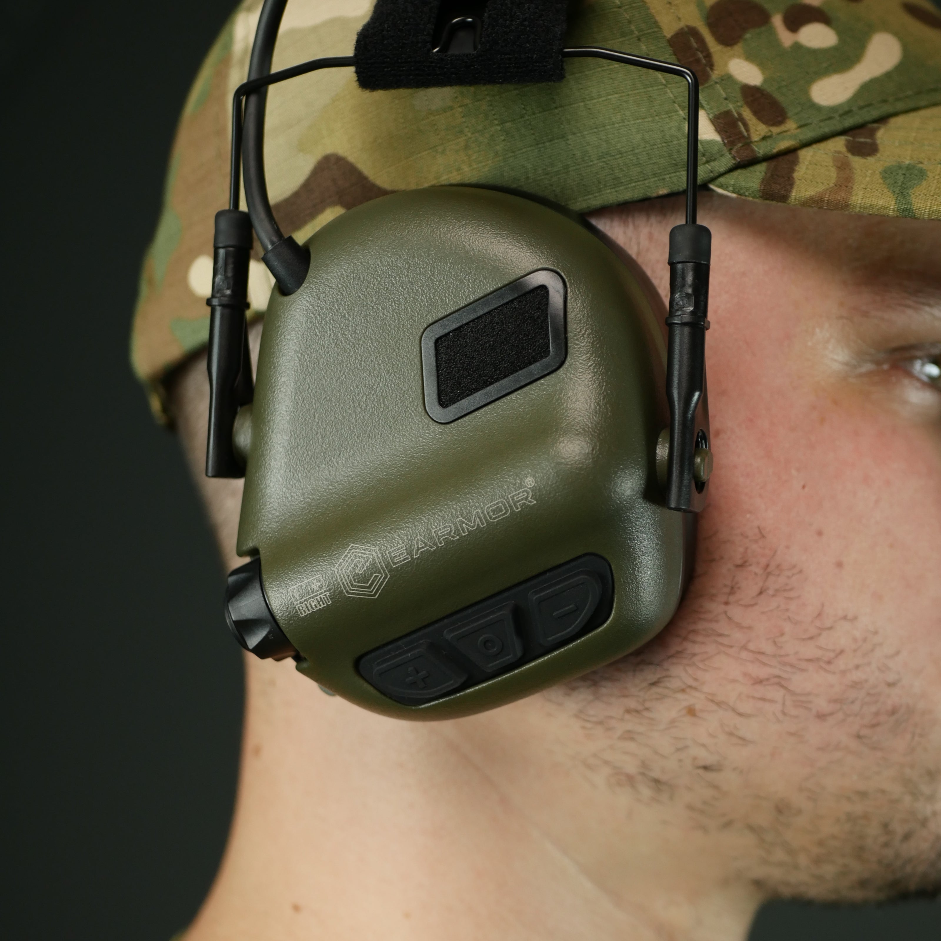Цифрові активні ззахисні навушники Earmor M32 PLUS Койот