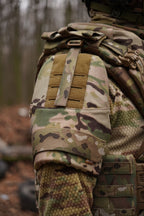 Захист плечей з балістичним пакетом 1 клас захисту Militex cordura USA Multicam