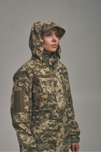 Жіноча тактична куртка FC Combat Fit, піксель